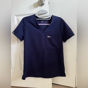 Figs Catarina Women’s XS Navy scrub top